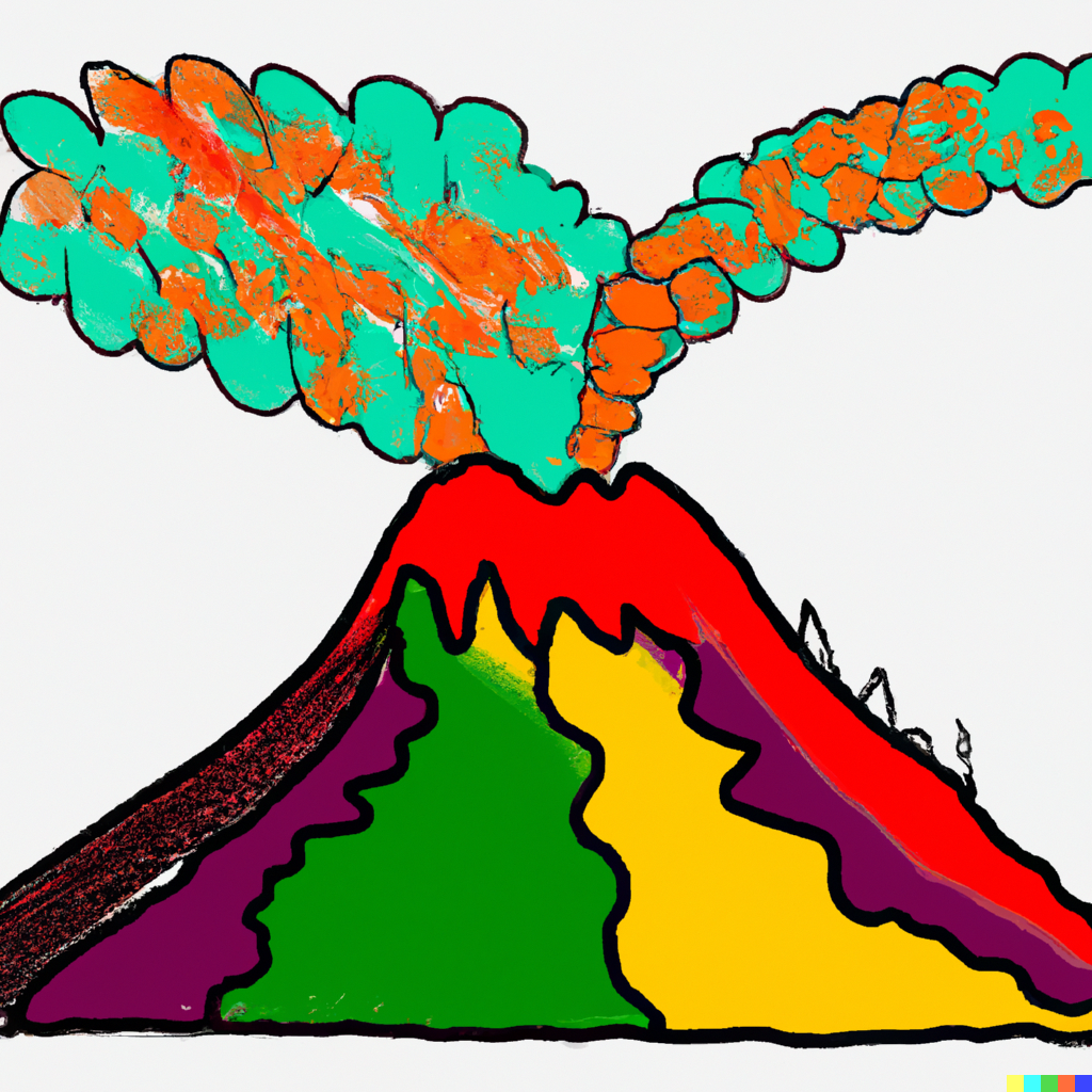 I vulcani schede didattiche scuola primaria.