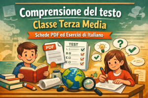 comprensione del testo terza media