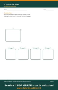Schede di accoglienza per la classe prima della scuola primaria, PDF gratuito da stampare