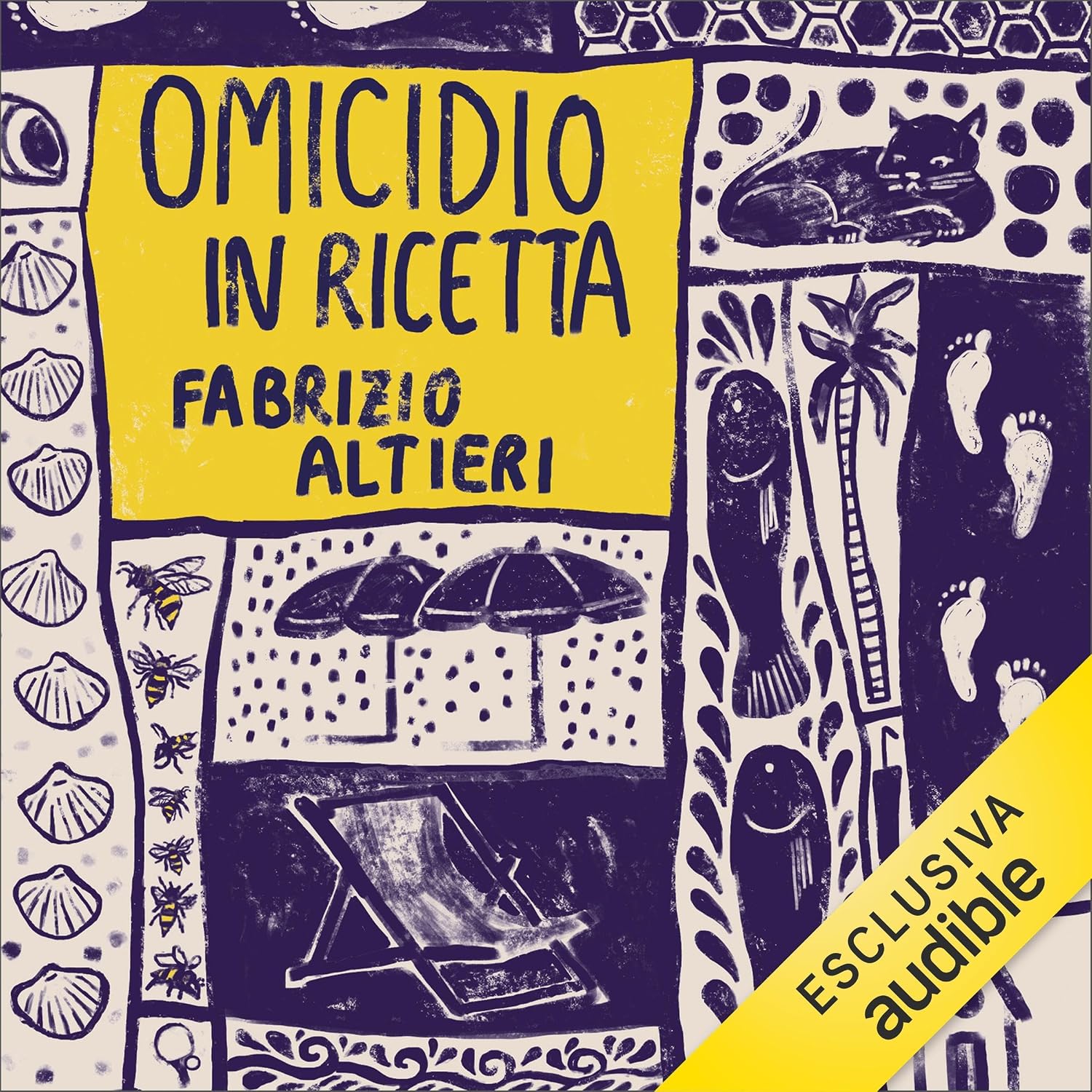 Omicidio in ricetta, audiolibro Audible di Fabrizio Altieri